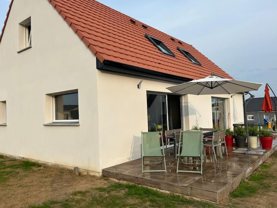 En Famille Ou Amis Avec La Mer Équihen-Plage Exterior foto