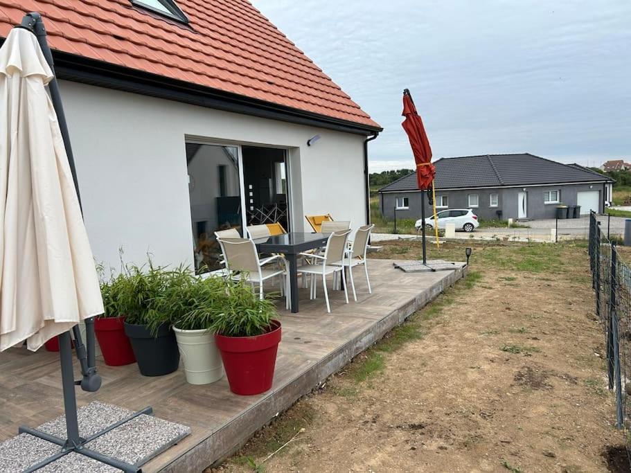 En Famille Ou Amis Avec La Mer Équihen-Plage Exterior foto