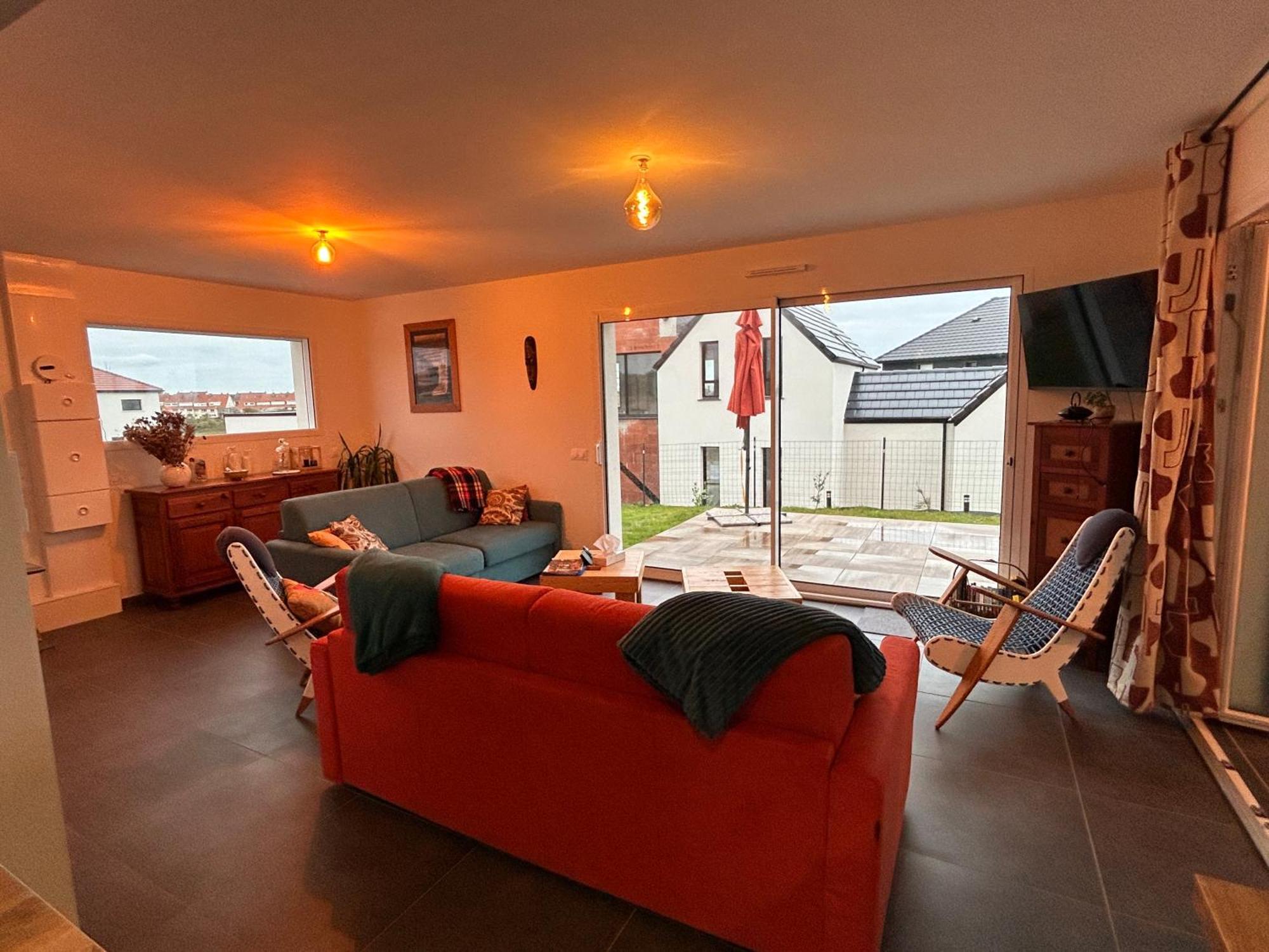 En Famille Ou Amis Avec La Mer Équihen-Plage Exterior foto